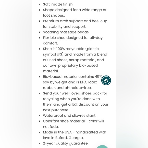 Oka B Lennon Ballerina Flat Bio Based Recyclable Material Arch Support Lion - Picture 14 of 14